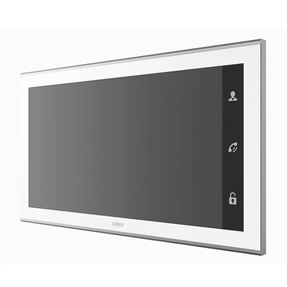 Відеодомофон 10" Arny AVD-1030 (2Mpx) PiP white IPS з детектором руху і записом відео Киев - изображение 2