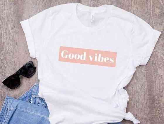 Футболка жіноча з принтом  48 Біла 2664085907 Дніпро