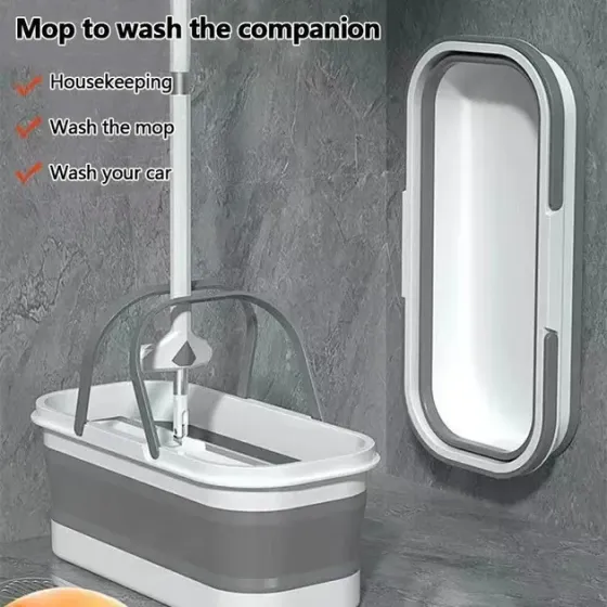 Складная корзина для стирки белья портативный пластиковый моющийся раковин LY-630 Коломыя