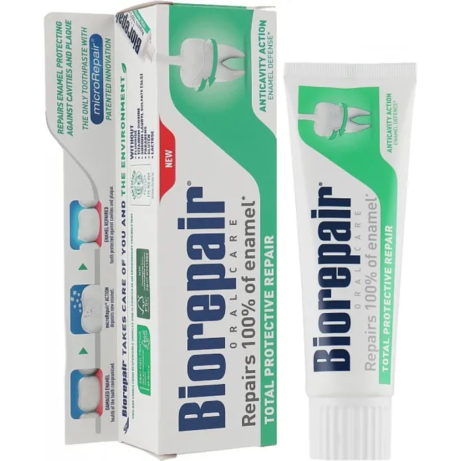 Зубна паста Biorepair Oral Care Total Protection Професійний захист і відновлення 75 мл Львів - фото 1