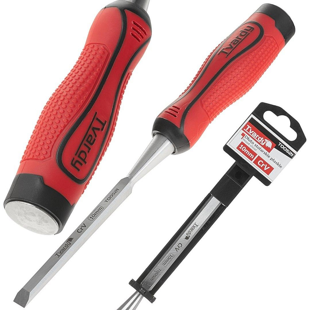 Стамеска "Tvardy" ударна з хромо-ванадієвої сталі CrV 10 мм Київ - фото 1