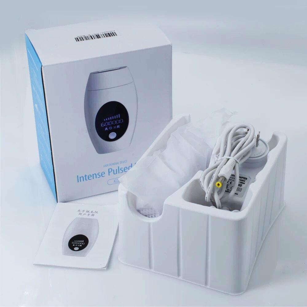 Фотоепілятор для дому з LED дисплеєм. PIPI FD1 рожевий 600000 спалахів IPL Київ - фото 3