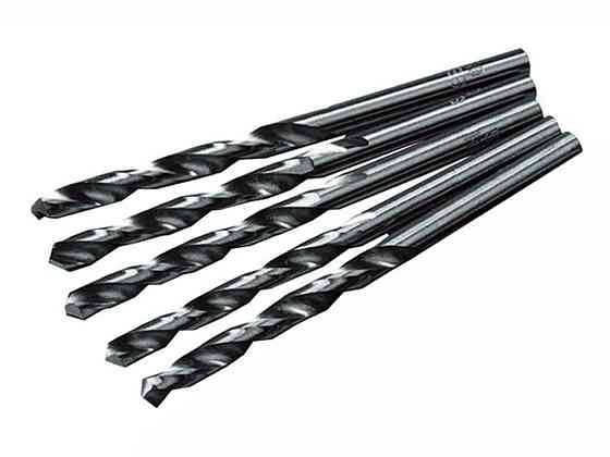 Свердло по металу Р6М5 d=13,0мм (5шт в уп) 10-1130 ТМ MASTER TOOL Київ