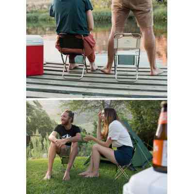 Стілець складаний Naturehike MZ01 NH18M001-Z чорний (6927595733806) Вінниця