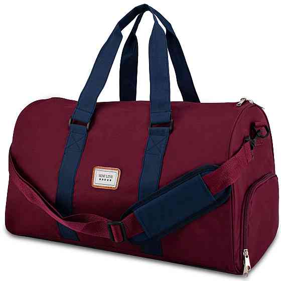 Сумка дорожная Semi Line 42 Dark Red (A3031-1) Винница
