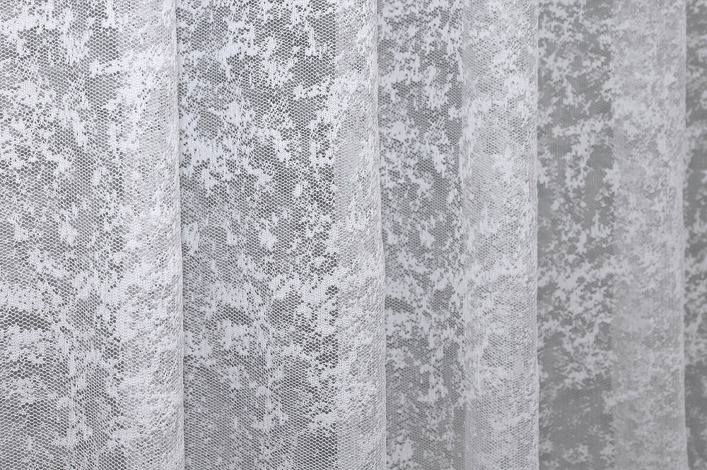 Тюль VR-Textil 702т Мармур Al-2 Жакард Білий 400х270 см (40-516) Київ - фото 7