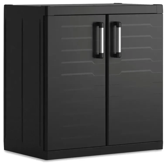 Многофункциональный шкаф 89x93 см 2 полки низкая Keter/Kis Detroit XL Basmo Киев