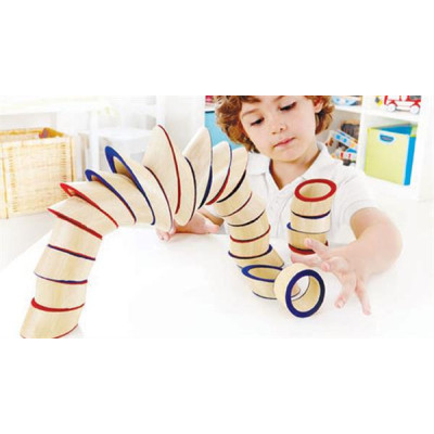 Головоломка Hape из бамбука Totter Tower Башня (E5524) Винница - изображение 8