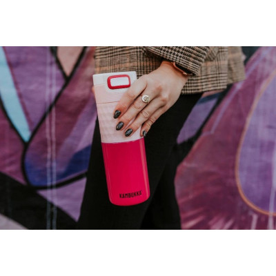 Термокружка Kambukka Etna Grip 500 мл рожево-малиновий (11-01048) Винница - изображение 4