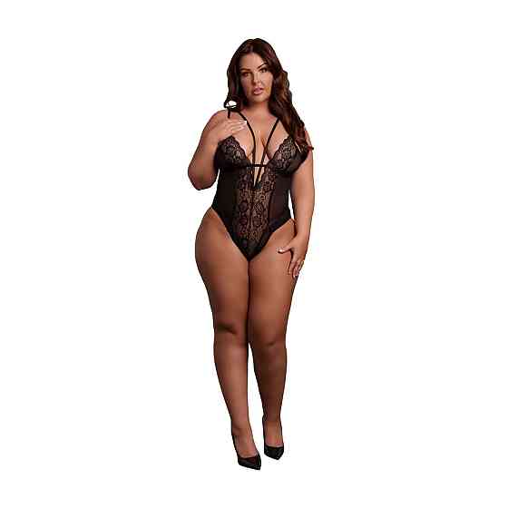 Еротичний боді Bodysuit with Adjustable Sliders Plus Size Sex Aura Київ