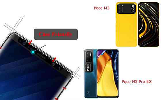 Захисне скло HyperGlass Pro для Poco M3, Poco M3 Pro 5G – максимальна чутливість та захист Київ