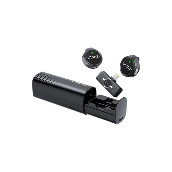 Бездротова мікрофонна система Ulanzi A21 Wireless Microphone Black Одеса