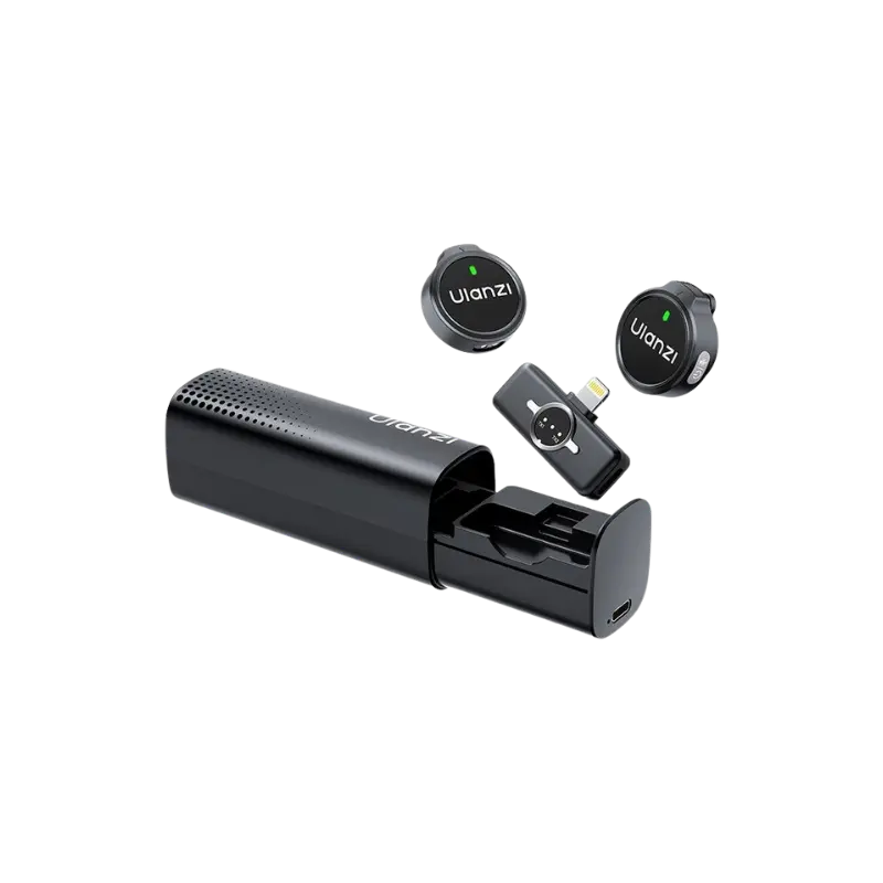 Бездротова мікрофонна система Ulanzi A21 Wireless Microphone Black Одеса - фото 1