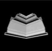 Потолочный плинтус 2м   GP-80  179х89 mm под натяжной потолок и подсветку Днепр