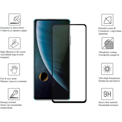 Стекло защитное Drobak ZTE Blade V30 (616136) Винница - изображение 3