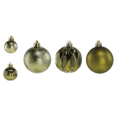 Ялинкова іграшка Chomik пластикові кульки компл. 44 шт, 3/6см, зелені (5900779877726_2) Вінниця - фото 2