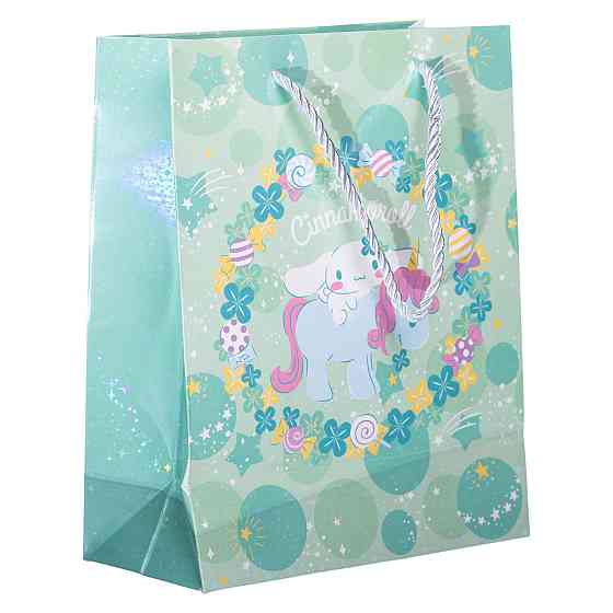Набор подарочных пакетов из бумаги 12 (шт) Cinnamoroll 19×9.5×24.5 (см) Мятный HP-10359-11M Киев