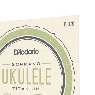 Струны для гитары D'Addario Titanium Ukulele Soprano (EJ87S) Винница