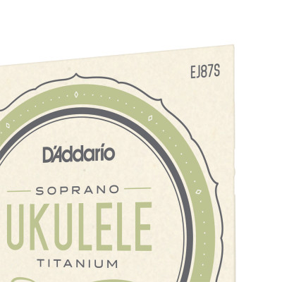 Струни для гітари D'Addario Titanium Ukulele Soprano (EJ87S) Вінниця - фото 4