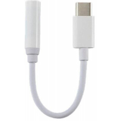 Перехідник Lapara USB Type-C Male - Audio AUX mini jack 3,5 mm Female (LA-Type-C-Audio-3.5mm white) Вінниця - фото 3