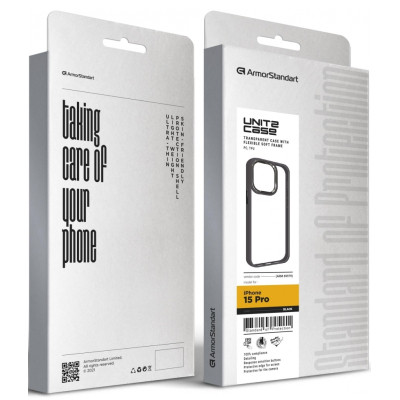 Чохол до мобільного телефона Armorstandart UNIT2 Apple iPhone 15 Pro Black (ARM69979) Вінниця - фото 5