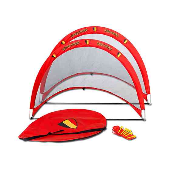 Футбольні ворота Exit Flex 120 х 80 см 2 шт помаранчеві Київ