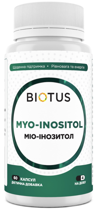 Мио-инозитол (инозитол) Biotus Myo-Inositol 60 капс Киев - изображение 1