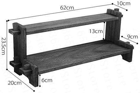 Полиця настільна "Атбасар 2" мокко Миколаїв - фото 2