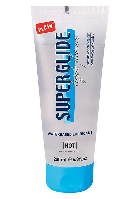 Лубрикант на водной основе SUPERGLIDE Liquid Pleasure, 200 мл Sex Aura Киев - изображение 1