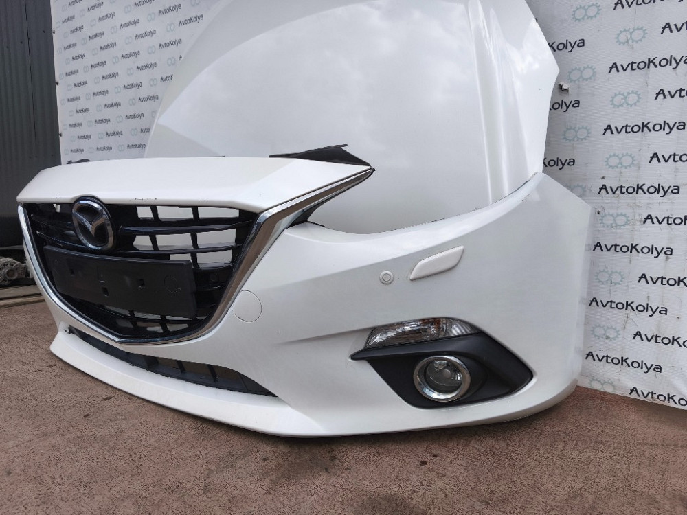 Ноускат бампер передній + капот + фара Mazda 3 BM 2013-2016 (MZ04151BA) Ковель - фото 2