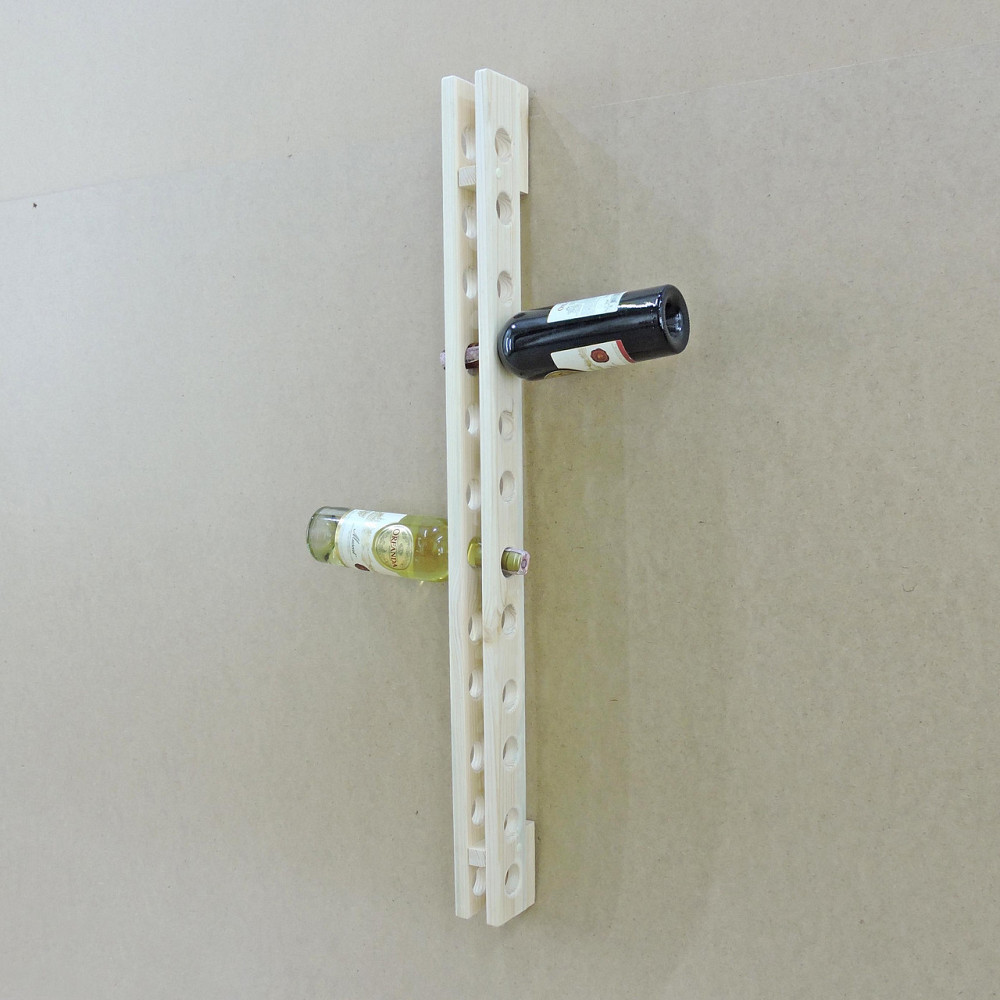 Настенная винная полка 