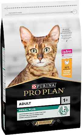 Сухий корм Pro Plan Adult 1+ Renal Plus для котів з куркою 10 кг Вінниця