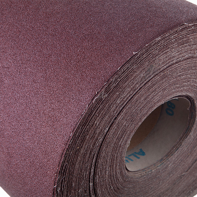 Шкурка шліфувальна, тканинна основа, К80, 200 мм × 50 м INTERTOOL BT-0718 Киев - изображение 6