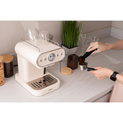 Ріжкова кавоварка еспресо Ardesto FCM-E15BG Вінниця - фото 7