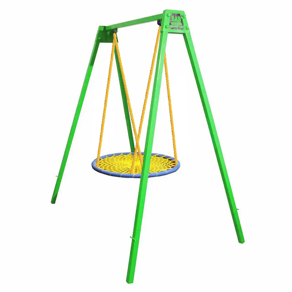 Качели детские садовые на дачу улицу усиленная гнездо аиста 2м Харьков - изображение 2