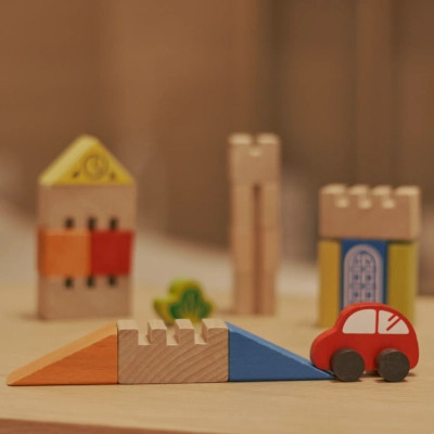 Кубики Ігротеко Будівельні блоки Місто 18 елементів (900538) Вінниця - фото 2