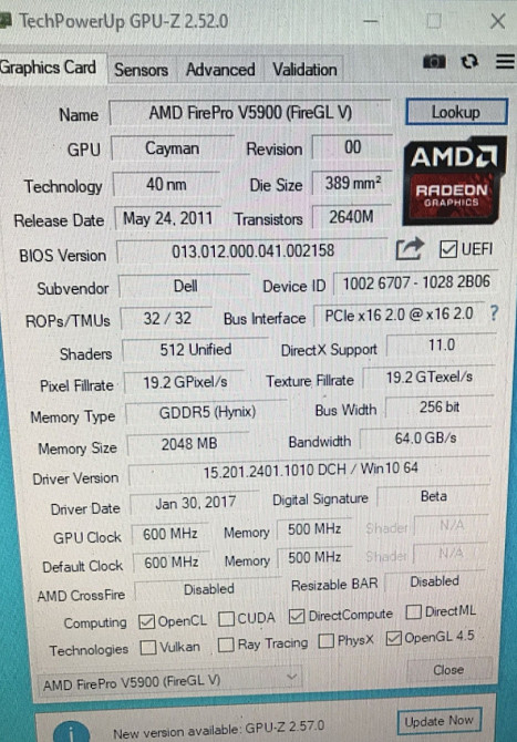 Відеокарта AMD Fire Pro V5900. Київ - фото 3