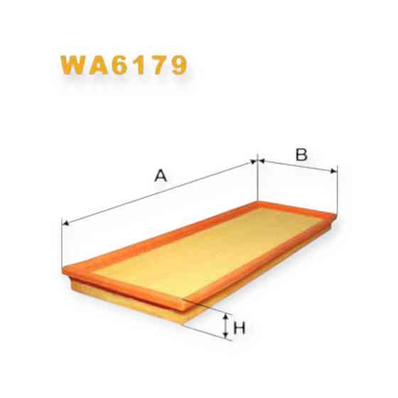 Фильтр Ford Escort IV (1985-1990), Fiesta II (83-89) воздушный Мукачево