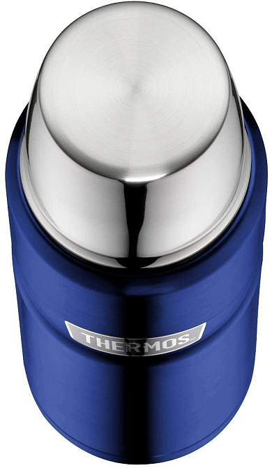 Термос для напоїв з чашкою 470 мл Thermos "King Flask" Metalic Blue (170016) Нержавіюча сталь Нововолинськ - фото 3