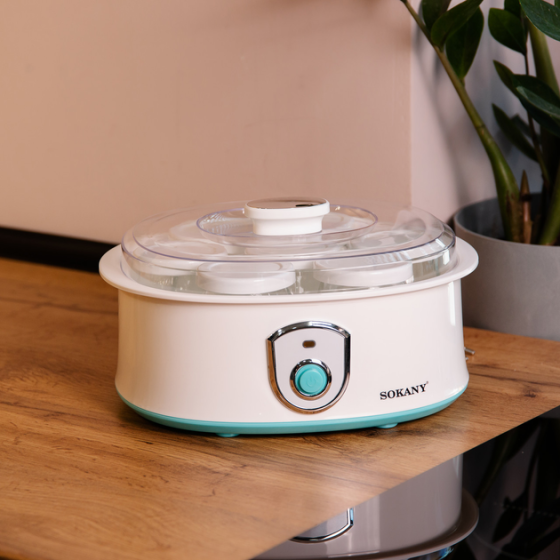 Электрическая йогуртница на 7 банок с таймером Киев