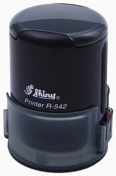 Оснастка  автоматична пластикова для печатки D42 мм(2-колірна подушка) Київ - фото 1