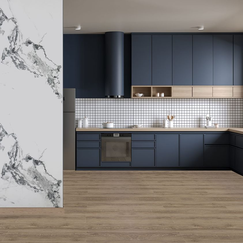 Кварц вінілова підлога SPC ламінат Porfloor Giza 14 PRF 10381-14 (1220 мм*180 мм (4+1мм.)) 10шт./уп.=2,196 м2 Київ - фото 3