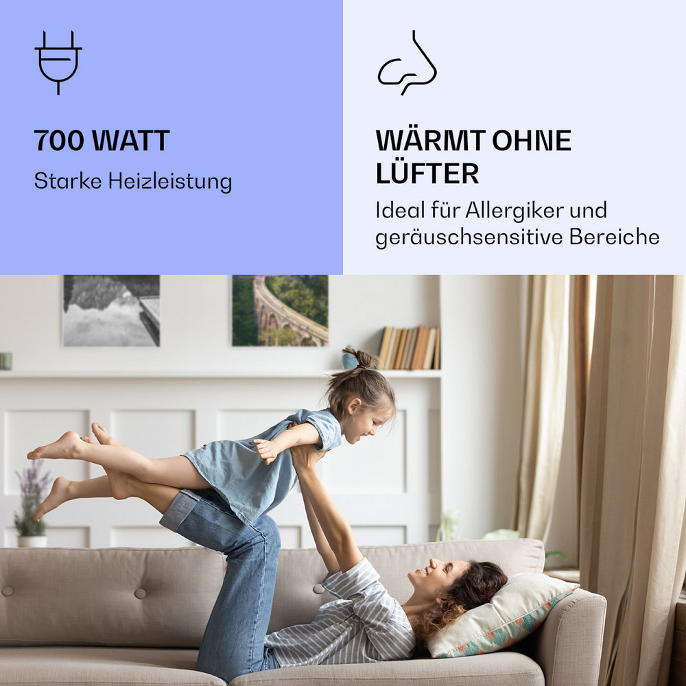 Wonderwall Air Art Інтелектуальний інфрачервоний нагрівач 60x120 см 700 Вт 60 x 120 см Рівне - фото 5