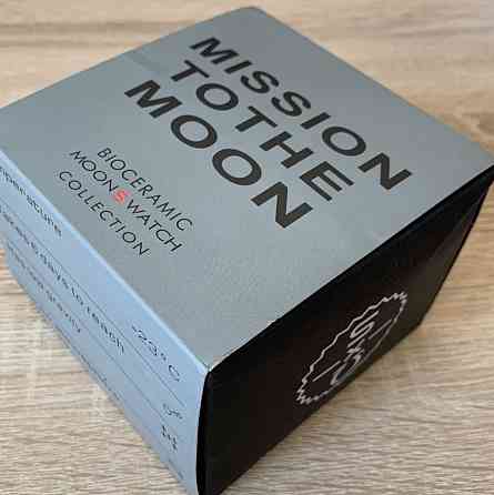 Биоминеральные часы Swatch x Omega Moonswatch Киев