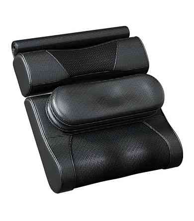 Подушка масажна роликова Faercon F1-40 для шиї з підігрівом та помпою (Чорний) Київ