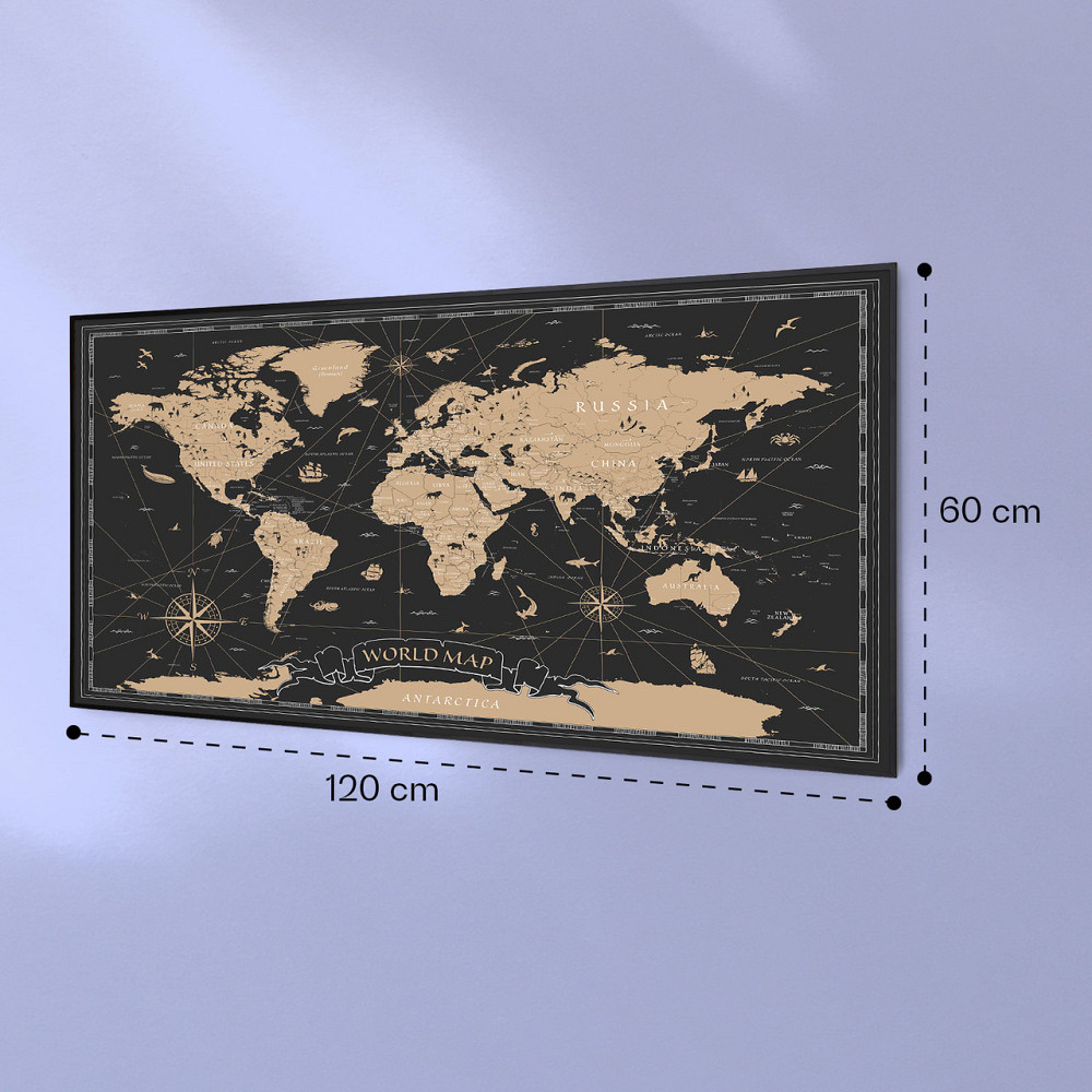 Wonderwall Air Art Інтелектуальне інфрачервоне опалення нічна карта 120x60 см 700 Вт 120 x 60 см нічна Рівне - фото 7