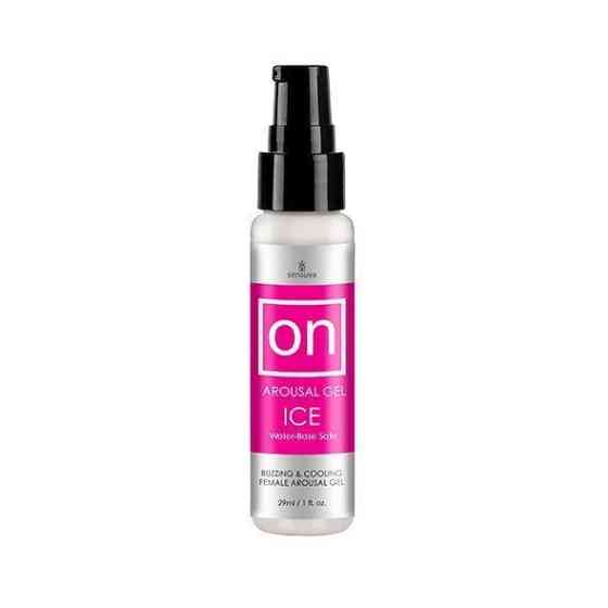 Збуджувальний гель для клітора Sensuva ON for Her Arousal Gel Ice 29мл охолодж. рідкий вібратор Sex Aura Київ