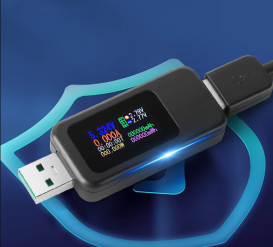 USB тестер Atorch U96P 13 в 1, вимірювач струму, напруги, ємності, потужності, D+/D- Київ