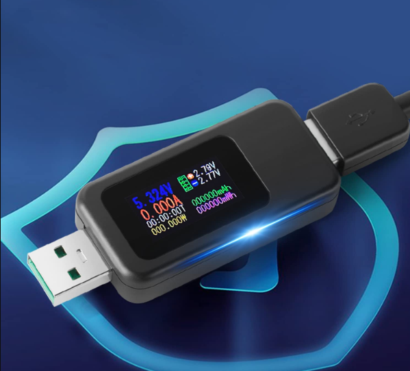 USB тестер Atorch U96P 13 в 1, вимірювач струму, напруги, ємності, потужності, D+/D- Київ - фото 5