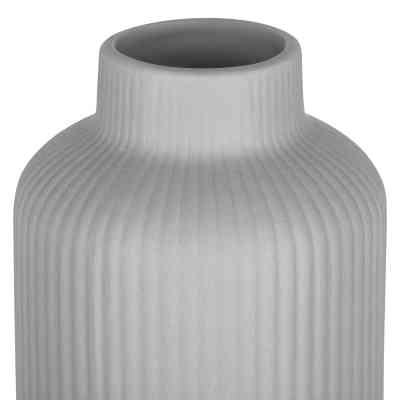 Ваза Ardesto Liguria, 8х22.7см, порцеляна, сірий (AR3803G) Винница